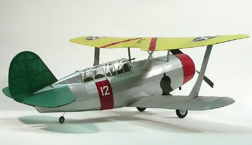 Krick Curtiss SBC3 Helldiver Balsabausatz - DS305 - Flugzeug Bausatz von Dumas Aircraft, ideal für Modellbau-Enthusiasten, mit hochwertigem Balsaholz für präzise Bauqualität.