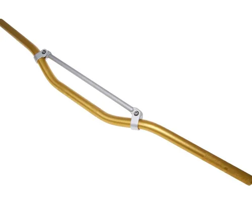 Lenker Motocross Aluminium mit Strebe gold 22mm - 810mm Mofa