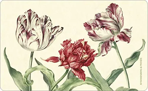 Rannenberg & Friends Aus dem Karlsruher Tulpenbuch Brettchen 23,5 x 14,3