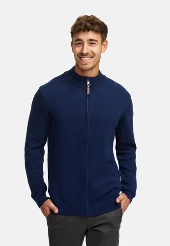 Indicode Herren INMargous Cardigan mit Reißverschluss | Stilvolle Strickjacke für Männer - Weiche Strickjacke mit Reißverschluss und Stehkragen. Vielseitig kombinierbar für jeden Anlass – ideal für sportliche und elegante Outfits. Hochwertige Verarbeitung und angenehmer Tragekomfort.