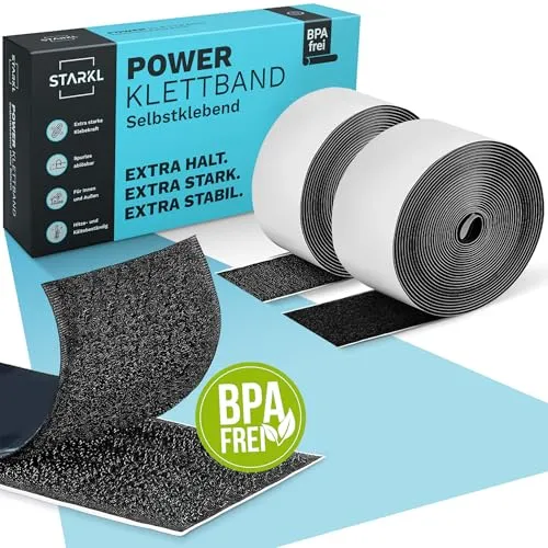 STARKL® Klettband Selbstklebend von STARKL