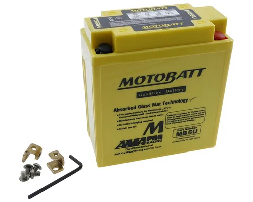 MOTOBATT MB5U 7Ah Batterie für SUZUKI, YAMAHA und HONDA