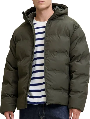 Jack & Jones Soho Puffer Winterjacke Herren - Funktionsjacke für Herren mit warmem Futter und windabweisendem Material, ideal für kalte Wintertage. Ausgestattet mit Kapuze und praktischen Seitentaschen.