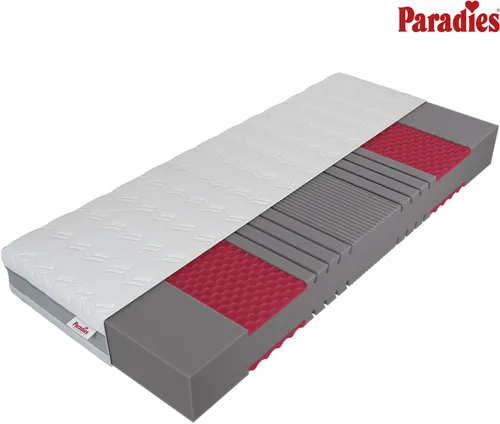 Paradies Prolife Supreme Kaltschaummatratze – Testsieger 90x200 cm, Härtegrad 3 - Die Paradies Prolife Supreme Matratze überzeugt mit ergonomischer 7-Zonen-Technologie und ausgezeichnetem Schlafkomfort. Ideal für Allergiker, waschbarer Bezug und geprüft auf Schadstoffe – für erholsamen Schlaf.