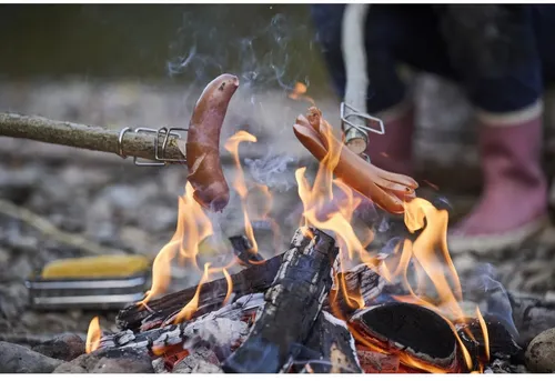 Produktbild Haba Spielzeug-Gartenset Terra Kids Grillspieß-Aufsatz für Kinder Survival dinner 2013841001
