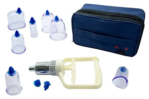 Schröpfset 7 teilig | Spezial Profiline | mit Tasche