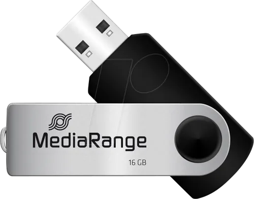 MEDIARANGE USB-Stick MR910, 16 GB USB 2.0