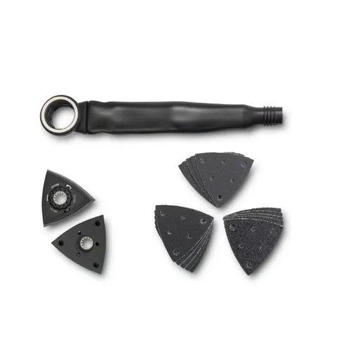 Fein Absaug-Set 92602095000 - Multifunktionswerkzeuge, optimales Absaugen für saubere Arbeitsbedingungen und weniger Staub während der Arbeit.