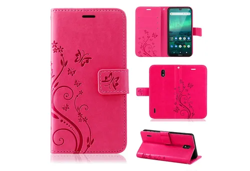 betterfon Handyhülle Handytasche für Nokia 1.3 Buchhülle Case Schutz Schale Etui Wallet, Wallet Case mit Kartenfächern Magnetverschluss und weicher Innenhülle