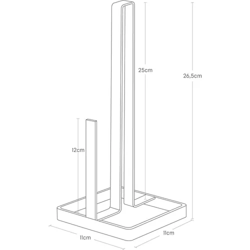 Yamazaki Küchenrollenhalter TOWER in weiß von Yamazaki
