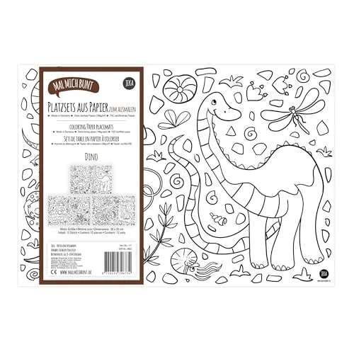 Tischsets Schwarz von Jeka