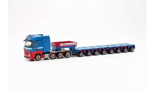 Herpa 315883 Mercedes Actros Gigaspace 18 Schwerlast Sattelzug Riwatrans 1:87