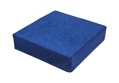 Stuhlerhöhung Sitzerhöhung Sitzkissen 40 x 40 x 10cm, blau - Küche, Haushalt & Wohnen - Ergonomisches Sitzkissen für mehr Komfort und Unterstützung beim Sitzen, ideal für Stühle und Sofas.