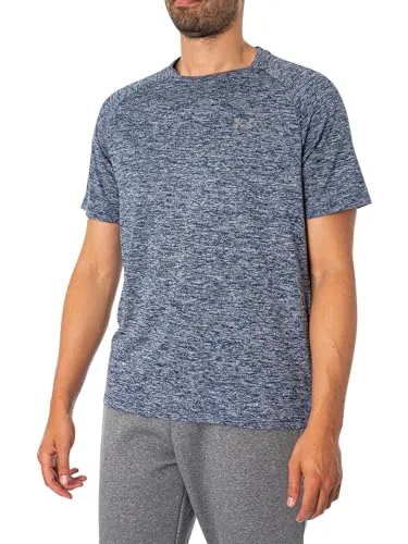 Under Armour UA Tech 2.0 SS Tee Herren - Sportliches Herren-Trainingsshirt aus 100% Polyester, schnell trocknend und ideal für Fitness und Jogging. Angenehmer Tragekomfort dank weichem Jersey-Material.