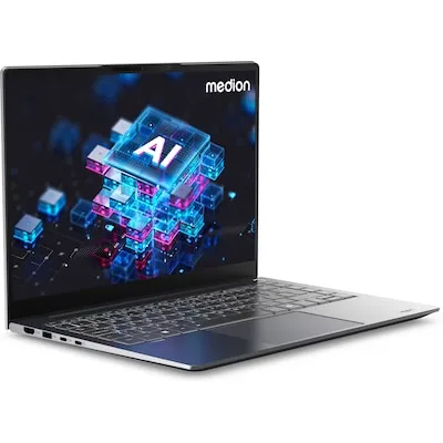 Medion® SPRCHRGD 14 S2 Notebook - 2000 GB SSD, Intel Core Ultra 9, 14 Zoll - Laptops mit 2000 GB SSD, 32 GB RAM und 21 Std. Akkulaufzeit für optimale Leistung und Mobilität unterwegs.