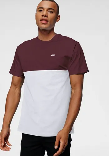 Vans Herren Colorblock Tee T-Shirt, White-Port Royale, M von Vans