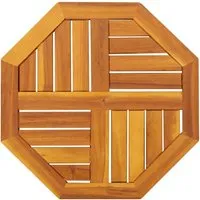 Produktbild vidaXL Achteckige Tischplatte 50x50 cm aus Massivholz Akazie