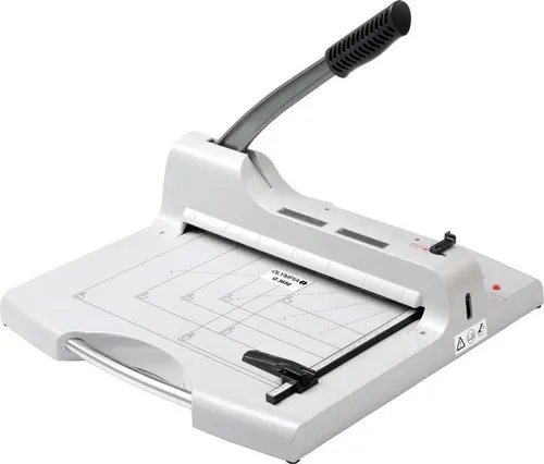 Olympia G 3650 Profi Stapelschneider - Gewerbliche Papierschneidemaschine für DIN A4, präziser Laserschnitt mit Schnittschutz und 50 Blatt Kapazität