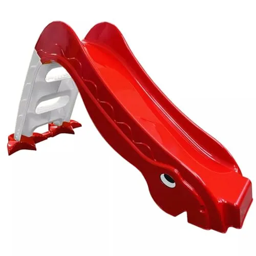 TikTakToo Indoor-Rutsche für Kleinkinder – Stabile Babyrutsche mit rutschhemmenden Treppenstufen - Die TikTakToo Indoor-Rutsche fördert spielerisch die Motorik von Kindern ab 1 Jahr. Mit breiten Treppenstufen und stabiler Bauweise ist sie ideal für sicheres Rutschen und Spielen – drinnen und draußen.