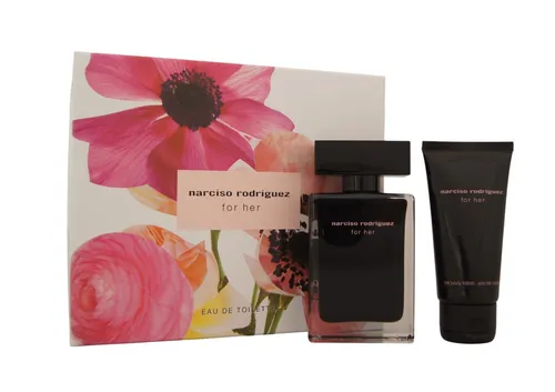 narciso rodriguez For Her Eau de Toilette edt 50ml +  Body Lotion 50ml