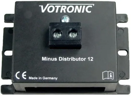 Votronic 3218 Minus-Distributor - Stromkreisverteiler für Wohnmobile - Effizienter Minus-Verteiler für Wohnmobile, bietet abgesicherte Ausgänge zur sicheren Verteilung von Strom an kleine und mittlere Verbraucher.