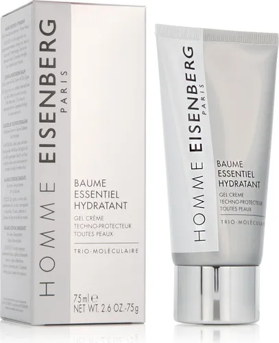 Eisenberg For Men Essential Moisturising Balm 75 ml - Gesichtscreme für alle Hauttypen, schützende Techno-Geltextur für optimale Feuchtigkeit, ideal nach der Rasur für ein erfrischtes Hautgefühl.