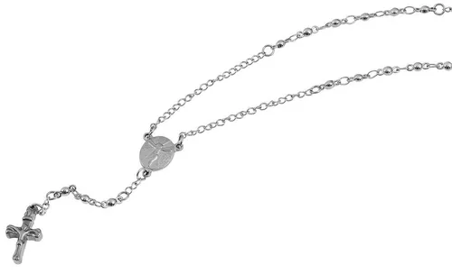 AKZENT Kette mit Anhänger Dumisha Edelstahl silber Damen wasserfest