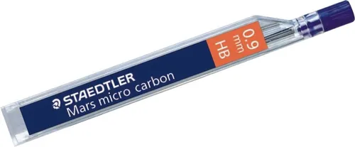 STAEDTLER Bleistift Feinminen Dose mit 12 Minen 0,9mm HB (12 Stück)