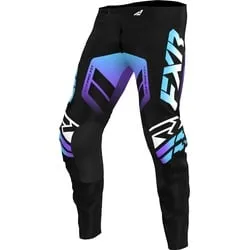 FXR Revo Comp Jugend Motocross Hose, schwarz-lila, Größe XL in lila von FXR