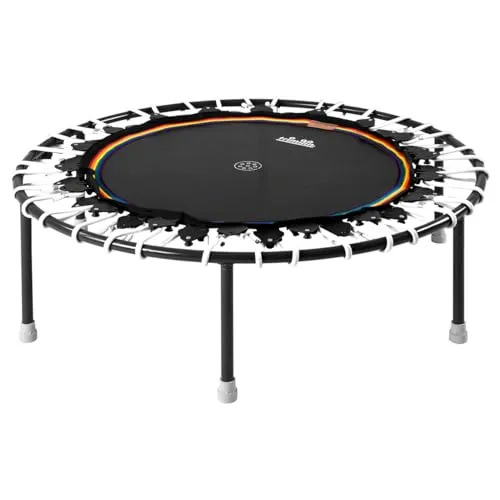Trimilin Trampolin Jump 111 – 111 cm Durchmesser, bis 110 kg, Gummikabel - Trampoline mit 111 cm Durchmesser, ideal für sicheres und gelenkschonendes Training dank Gummikabel-Technologie.