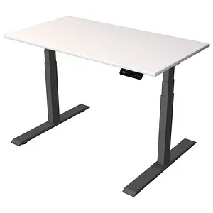 Kerkmann Smart Office elektrisch höhenverstellbarer Schreibtisch - Kinderschreibtisch mit elektrischer Höhenverstellung von 63,0 bis 127,0 cm, ideal für gesundes Arbeiten im Sitzen und Stehen, pflegeleicht und robust.