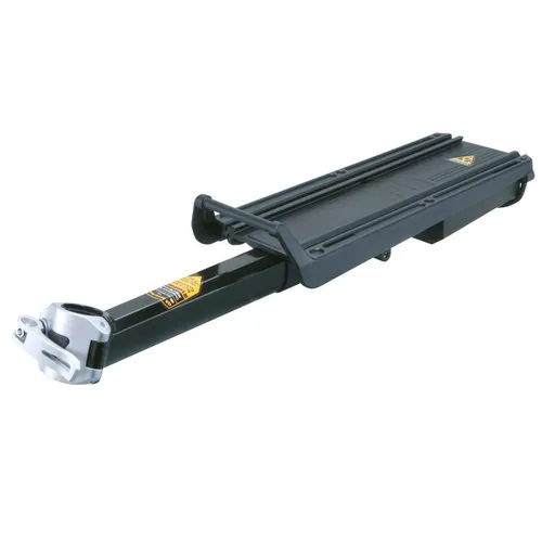 Topeak MTX Beam Rack EX - Abnehmbarer Sattelstütz Gepäckträger - Fahrradtaschen, abnehmbarer Gepäckträger mit integriertem Handschuhfach und Sicherheits-Reflektor, ideal für sicheres Transportieren von Lasten bis 7 kg.