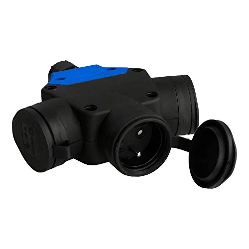 1phasige 3fach Kupplung Verteiler 250V IP44 TypE franz/belg Norm TpE 8522