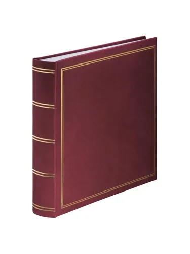 Hama Jumbo-Album London 30x30 mit 80 weißen Seiten in rot von Hama