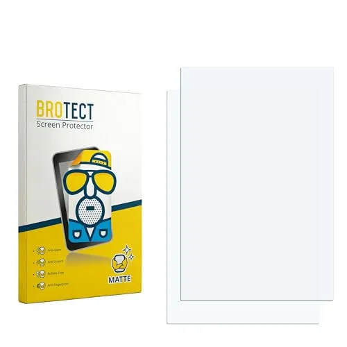 BROTECT Entspiegelungs-Schutzfolie für Graupner MZ-18 (2 Stück) Matte Displayschutz-Folie, Anti-Reflex, Anti-Fingerprint