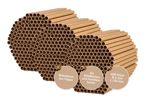 Cult at Home Insektenhotel 600 Nisthülsen Ø6mm von Cult at Home