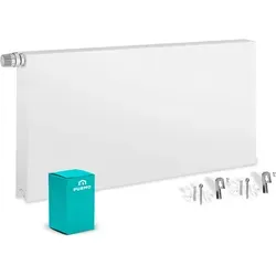 Purmo Flachheizkörper, Plan Ventil Compact, Typ 21S, 900 x 500 mm (H x L), Linksausführung