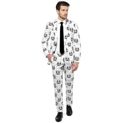 Opposuits Partyanzug Stormtrooper Kostüm Anzug in weiß von OppoSuits