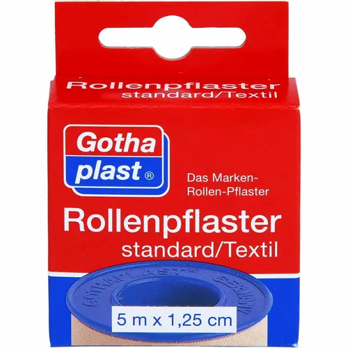 GOTHAPLAST Heftpfl.stand.1,25 cmx5 m Euroaufhänger 1 St PZN04092045
