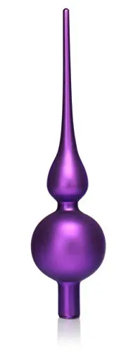 com-four® Weihnachtsbaumspitze matt in lila von COM-FOUR