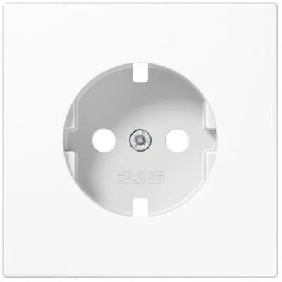 Jung LS1520PLWW Zentralplatte für SCHUKO Steckdose (LS1520PLWW)