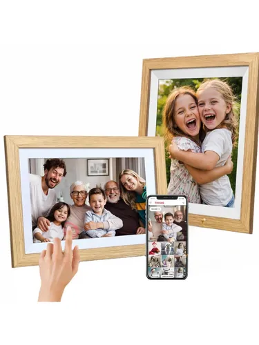 Digitaler Bilderrahmen 10,1 Zoll WiFi mit Touchscreen
