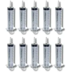 Romed Wund- und Blasenspritze 100 ml, 3-teilig, mit Luer-Adapter, steril verpackt 10 Stück