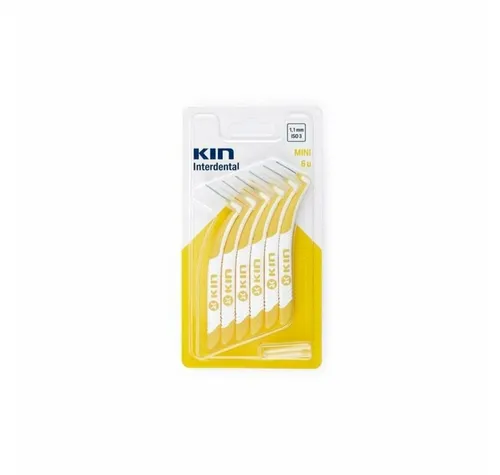 Kin Zahnbürste Interdentalbürste Mini 1 1mm 6 Stück