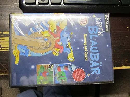Käpt'n Blaubär - Bannig auf Zack - Abenteuerliches Spiel für Windows 98, fördert Kreativität und Spaß für Kinder und Familien.
