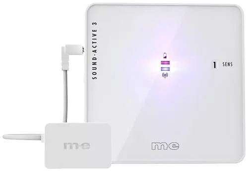 m-e Türklingel m-e modern-electronics 41368 - Funkklingel Sender, kompakt mit 9 cm Breite und Höhe, ideal für einfache Installation