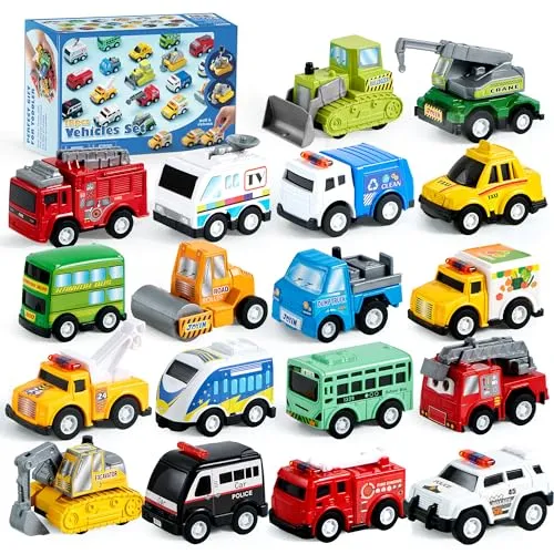 JOYIN 18-teiliges Spielzeug-Auto Set von Joyin