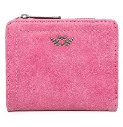 Fritzi aus Preussen Damen Fritzi Aurelie Geldbörse, Squeezy Pink - Damen-Geldbörsen, kompakte Geldbörse in trendigem Squeezy Pink, ideal für stylische Aufbewahrung von Karten und Kleingeld