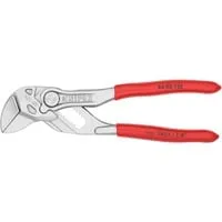 Knipex Zangenschlüssel 8603125 Mini - 125 mm, Spannweite bis 23 mm, verchromt und ergonomischer Griff für maximalen Komfort