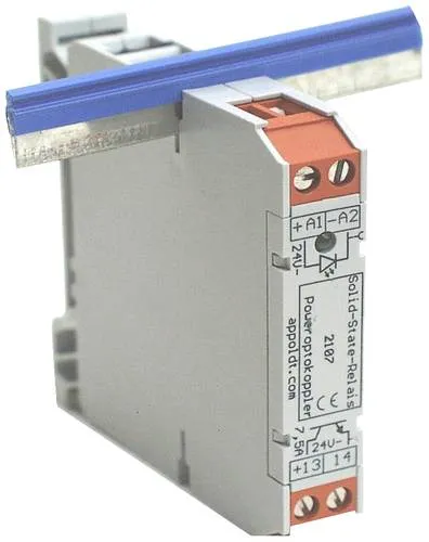 Appoldt Halbleiterrelais 2133 - 12 V/DC, Nullspannungsschaltend - Halbleiterrelais mit max. Schaltspannung von 12 V/DC, ideal für präzise Steuerungen und langlebige Anwendungen in der Automatisierung.